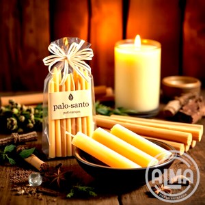 velas atacas de palo santo